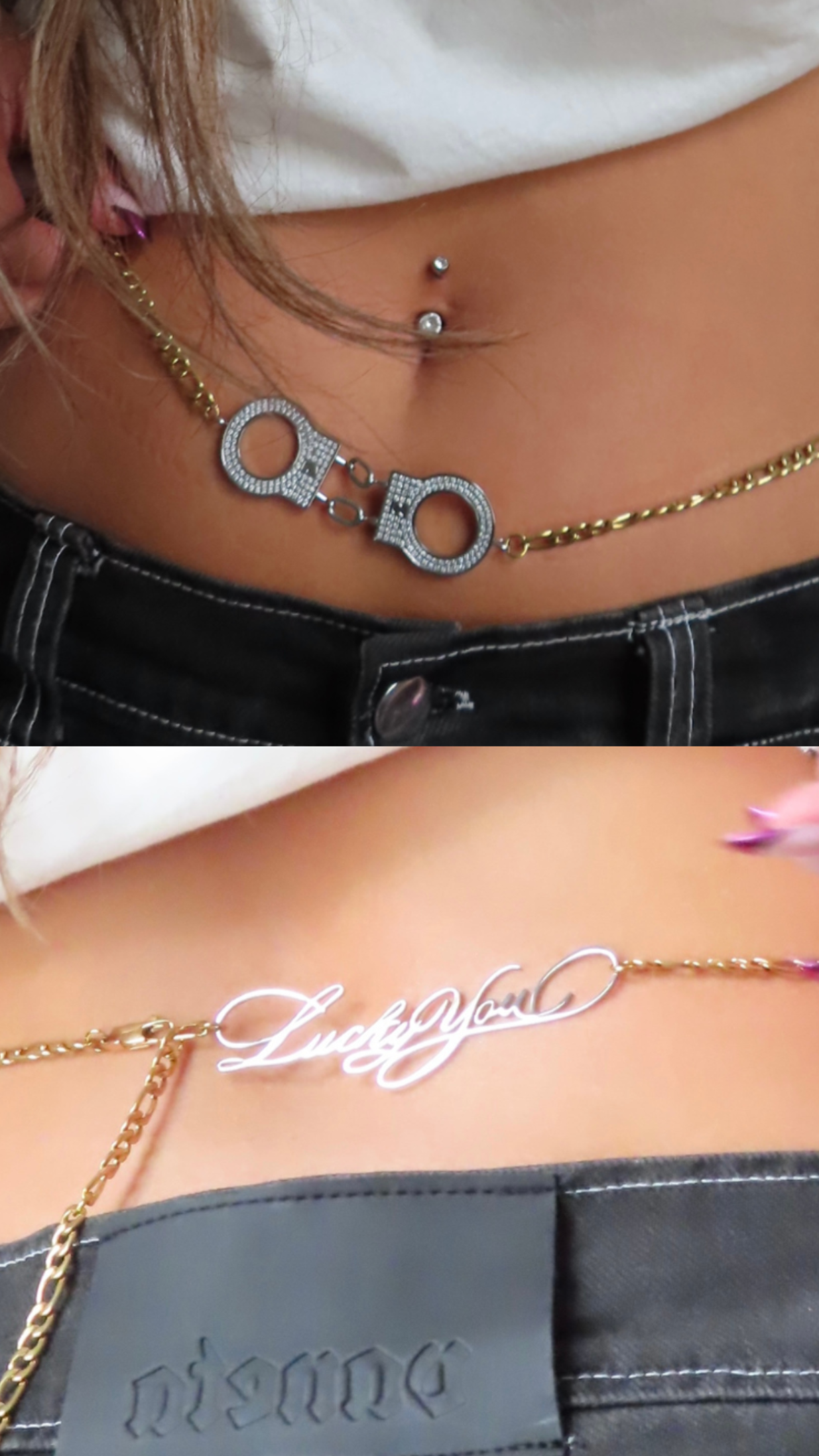 LUCKY YOU BELLY CHAIN