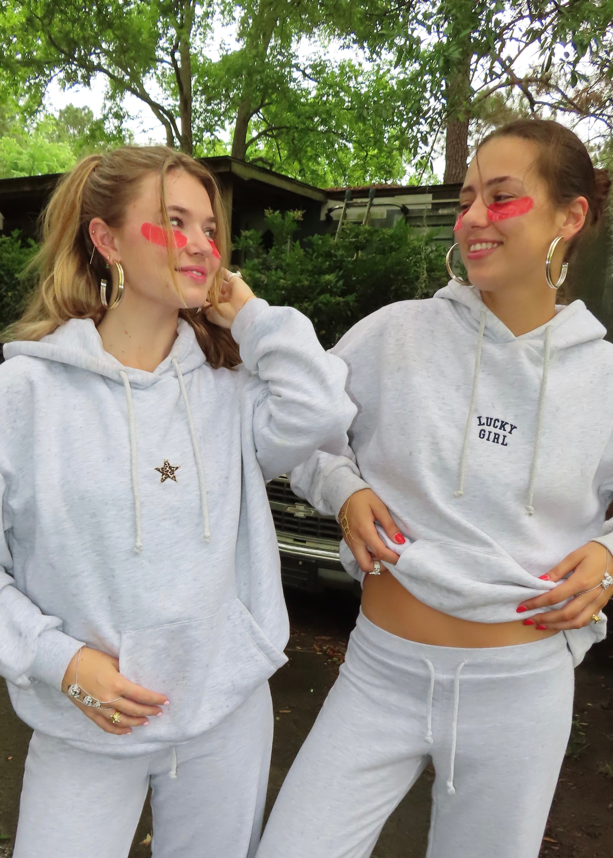 DOUBLED HOOPS