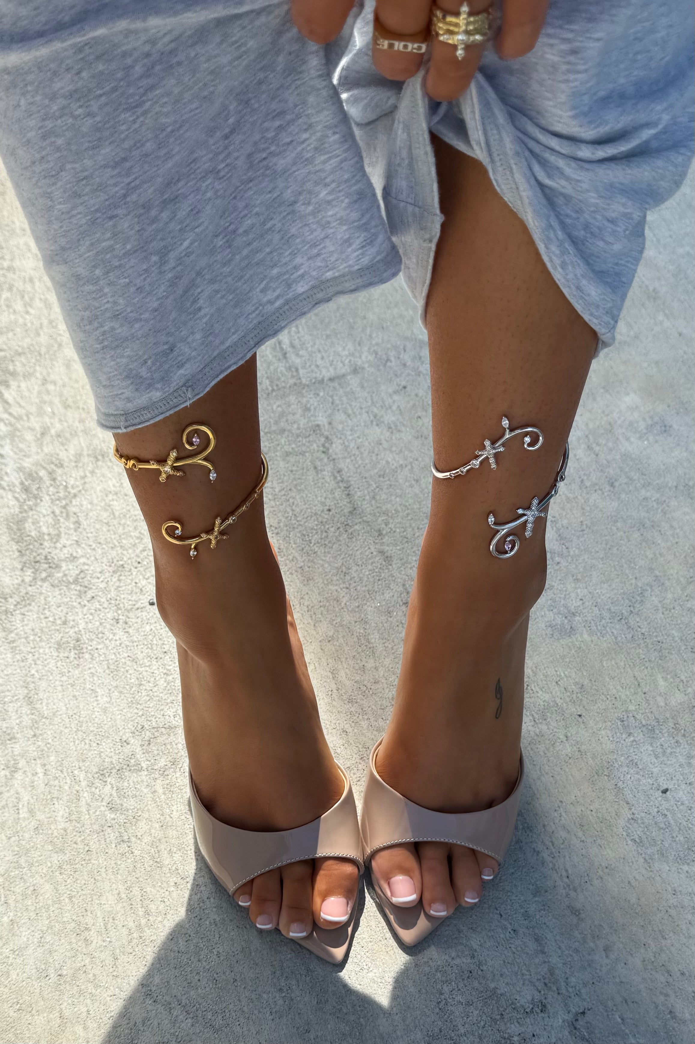PSEUDO ANKLET / CUFF
