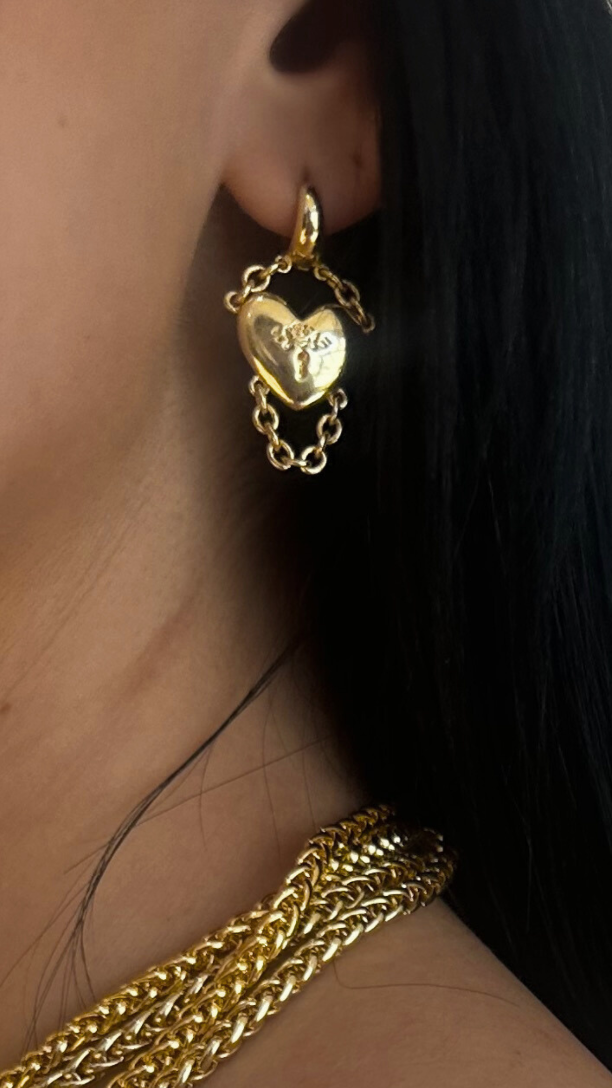 LOCKED LOVE EARRINGS
