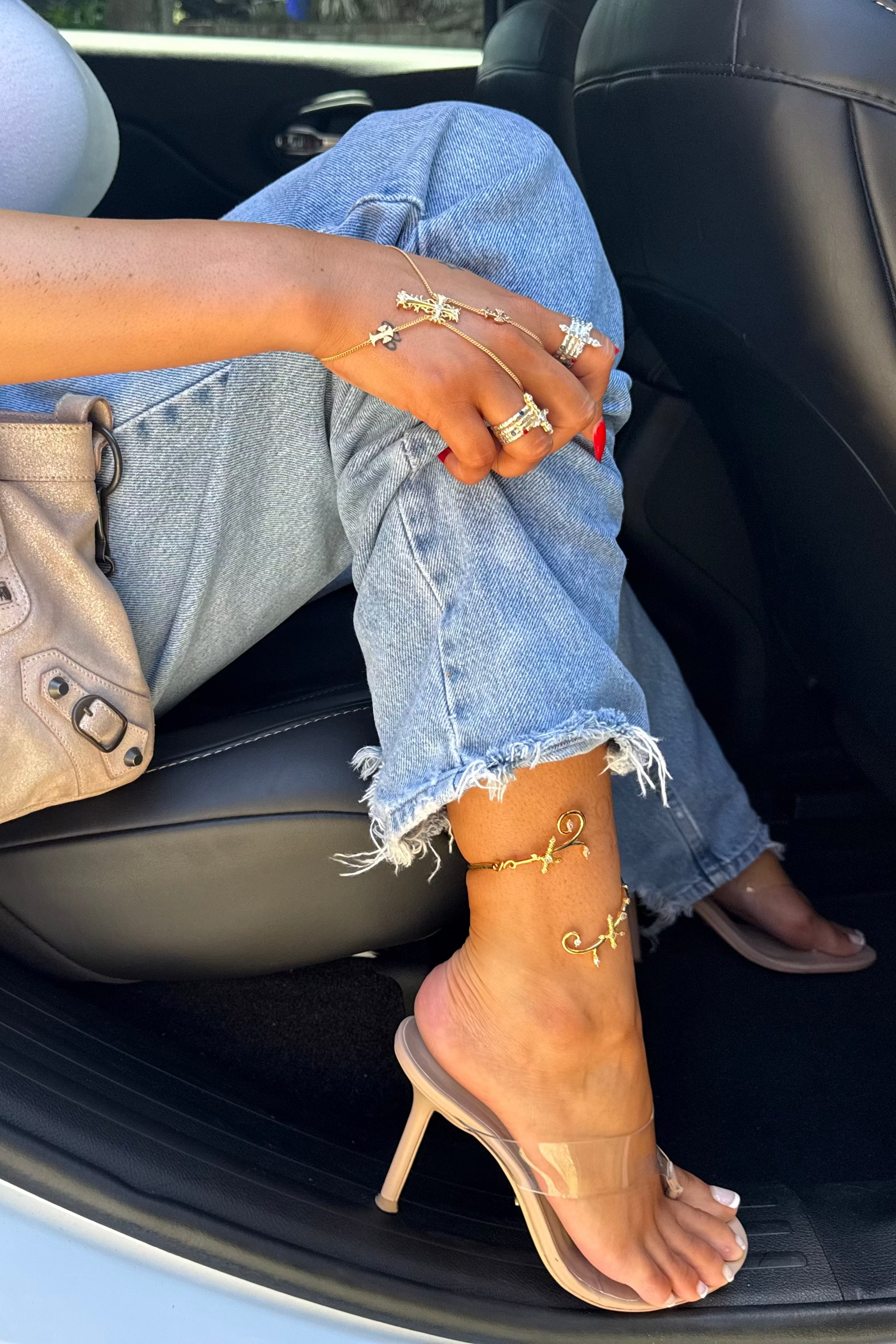 PSEUDO ANKLET / CUFF