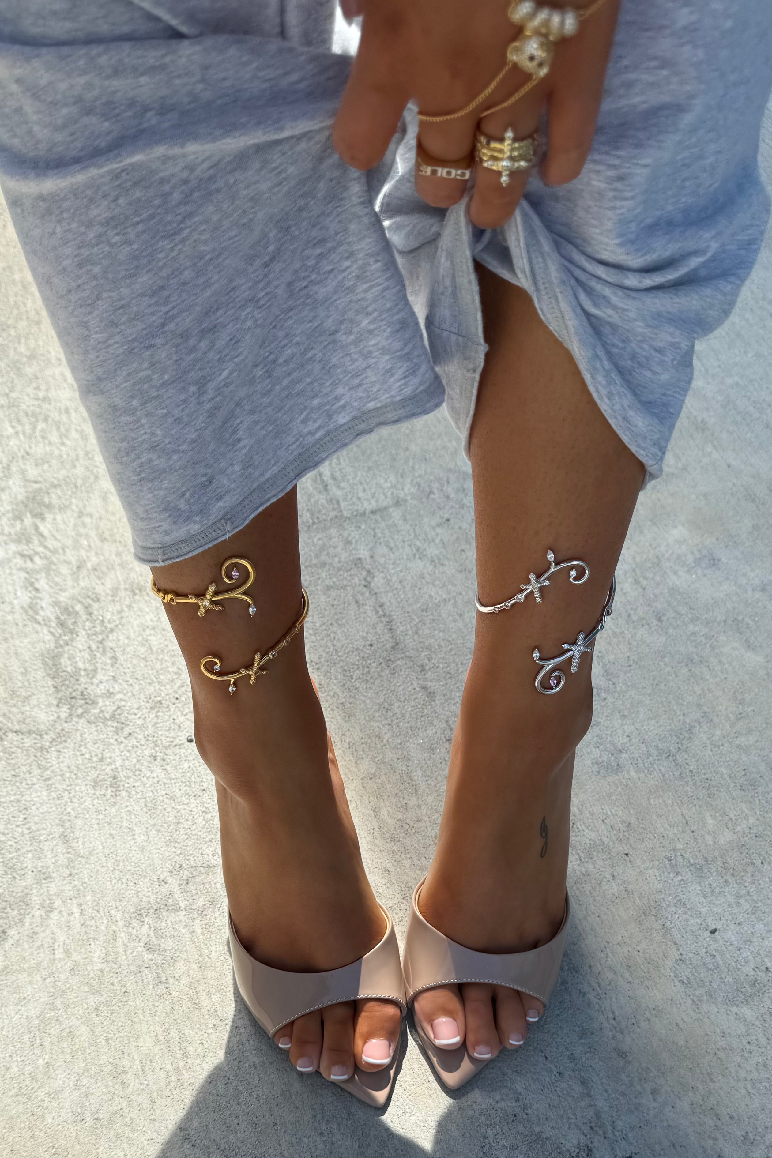 PSEUDO ANKLET / CUFF